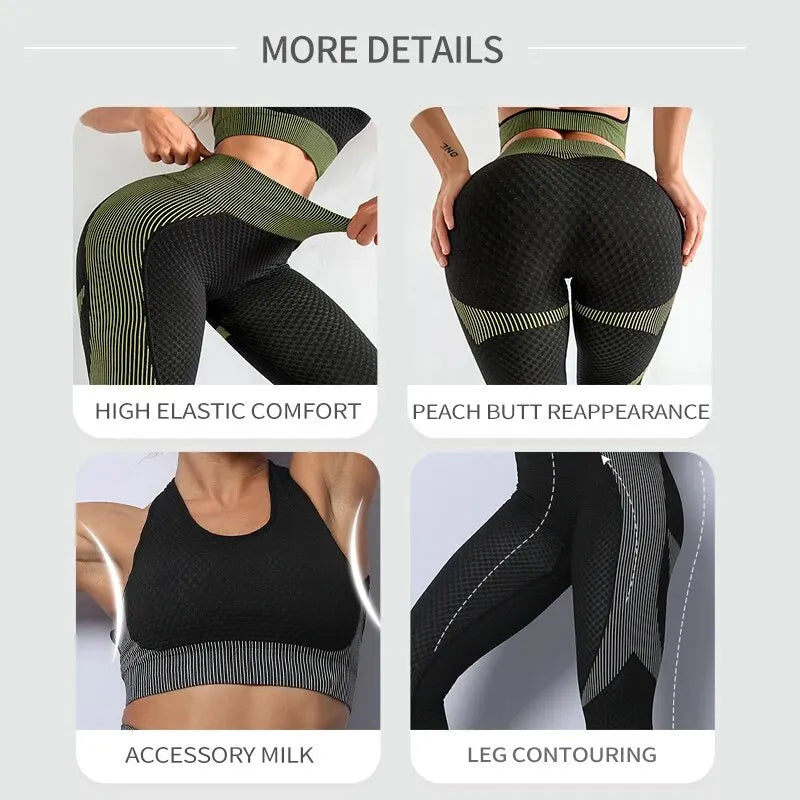 Women Seamless Yoga Sportswear Set
