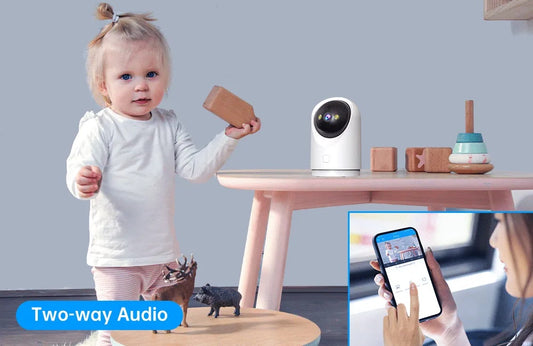 JOOAN 3MP PTZ IP Camera 5G WIFI, Wireless Security Camera Baby Monitor