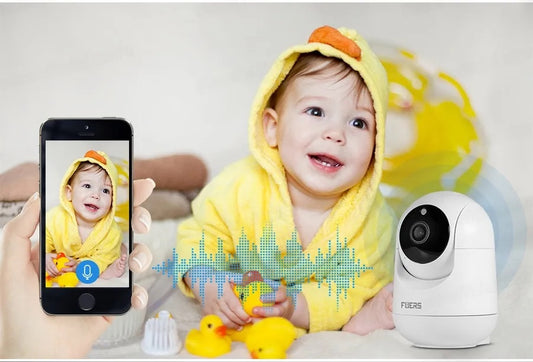 Fuers 3MP WiFi automatische trackingbeveiliging Babyfoon