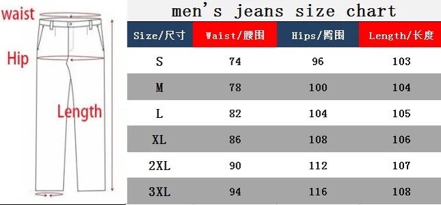 Designer Straight Jeans Men