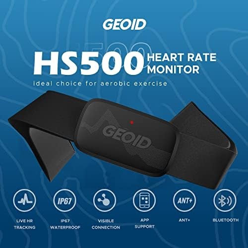 GEOID HS500 hartslagmeter met borstbandtracking