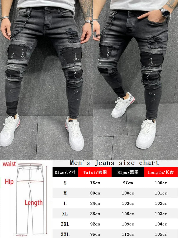 Gescheurde Skinny Jeans