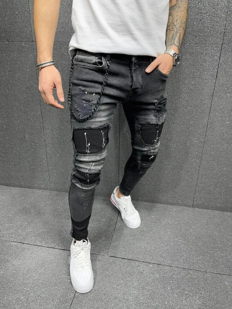 Ripped Skinny Jeans