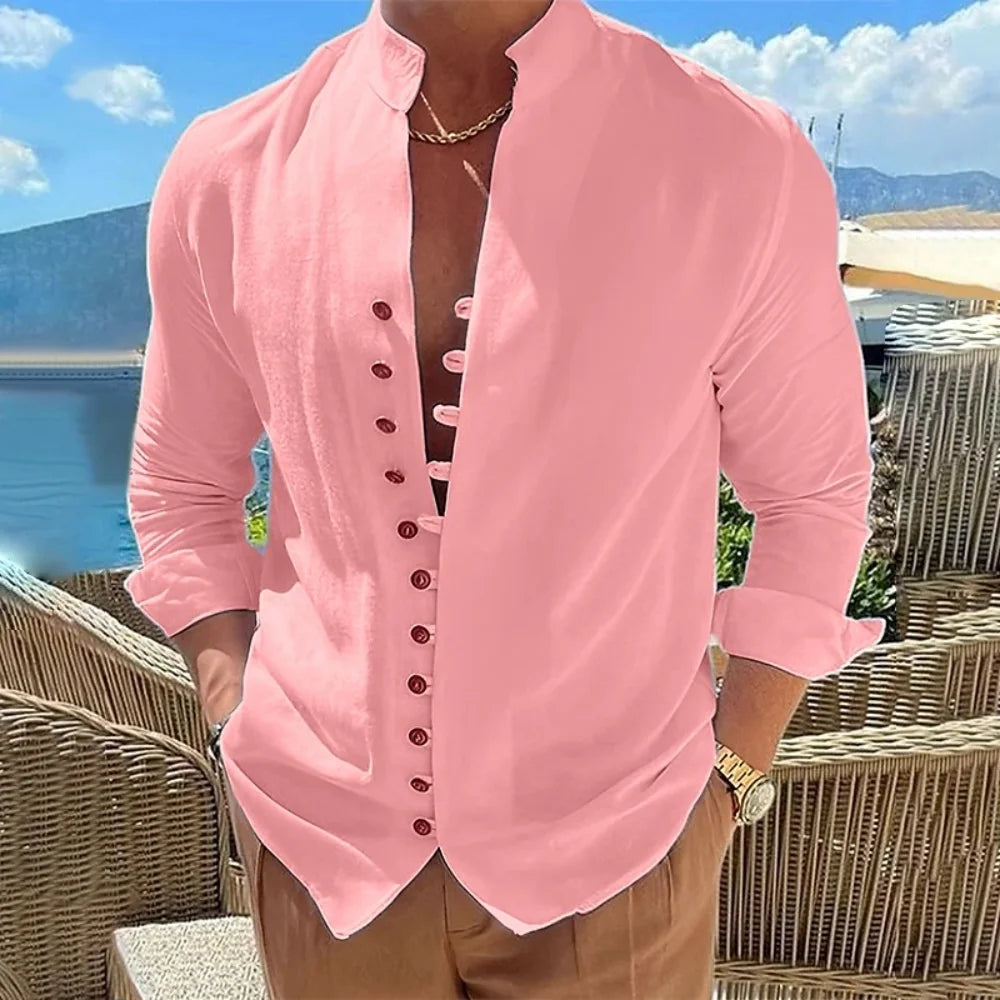 Spring autumn casual shirt