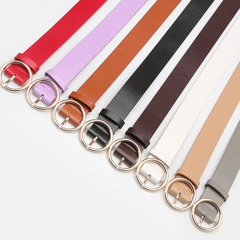 Upgrade Your Wardrobe with Our Chic Leather Women's Belt