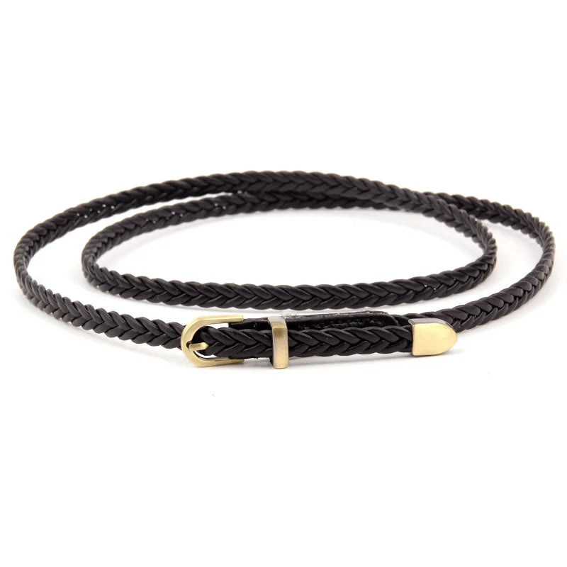 Upgrade your outfit with our versatile braided belt