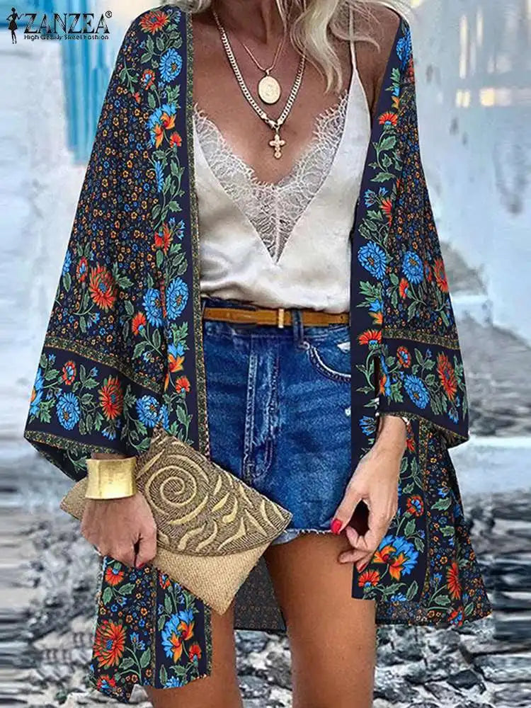 Bohemian Floral Cardigan