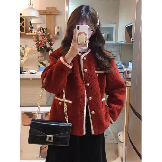 Retro Fragrant Coat for Women