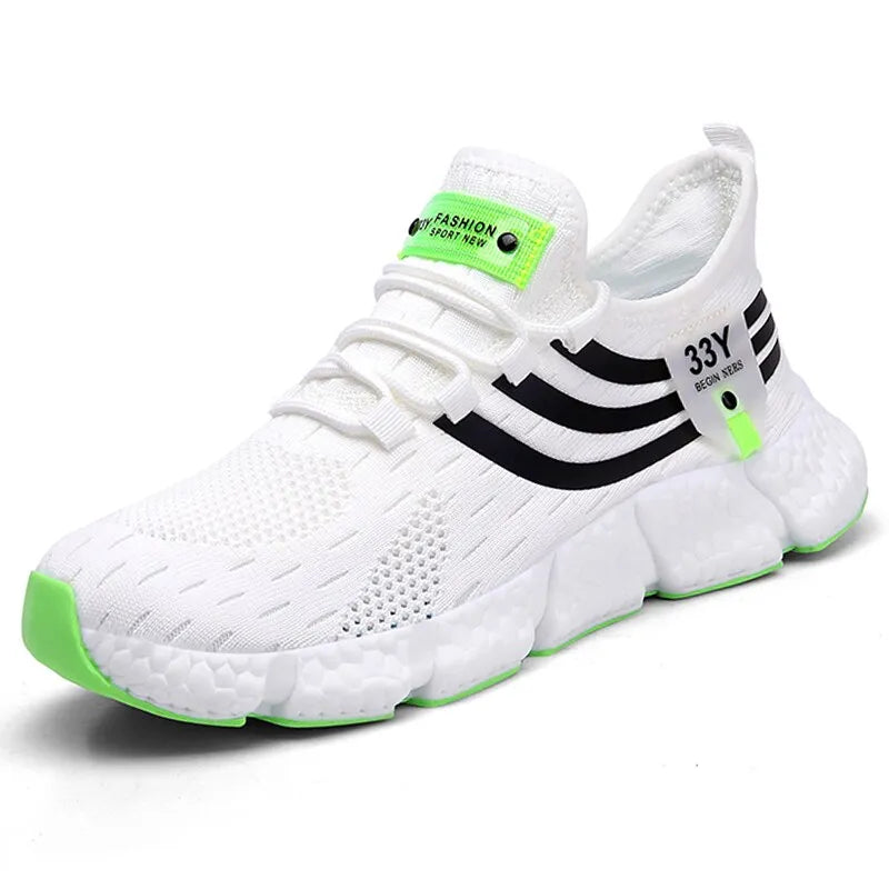 Lightweight, breathable running shoes for men