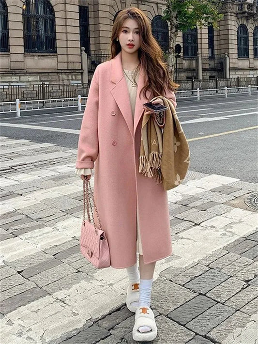 Elegante & Comfortabele Wollen Trenchcoat