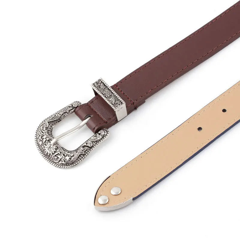 Upgrade your style with our 2.8cm fashion belt for women