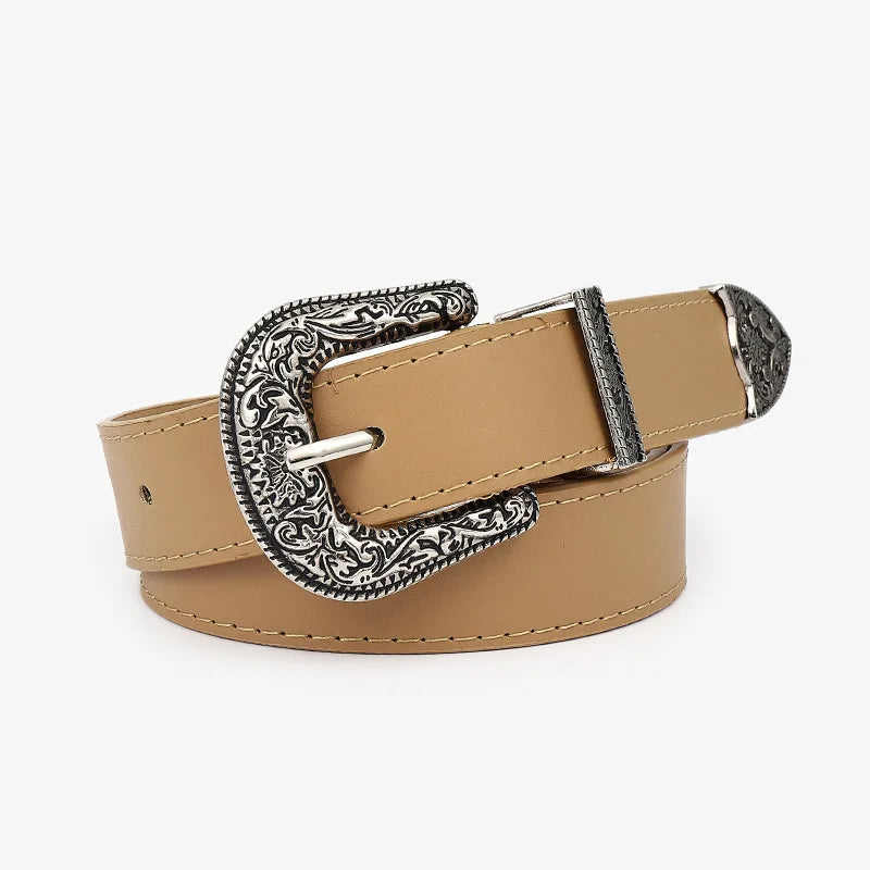 Upgrade your style with our 2.8cm fashion belt for women