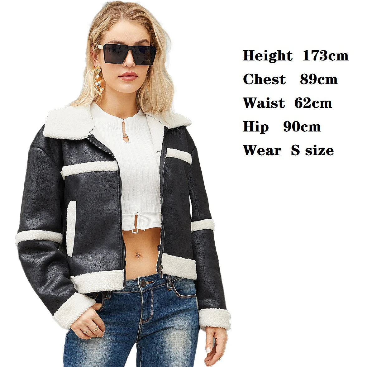 Patchwork Jacket for Women