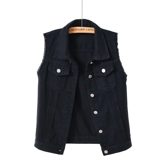 Denim vest Zomerjeansjassen