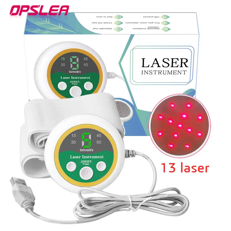 650nm Laser Wrist Treatment for Diabetes & Hypertension 