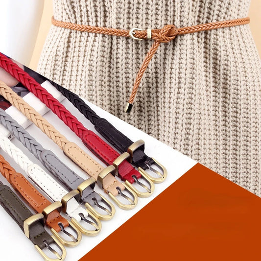 Upgrade your outfit with our versatile braided belt