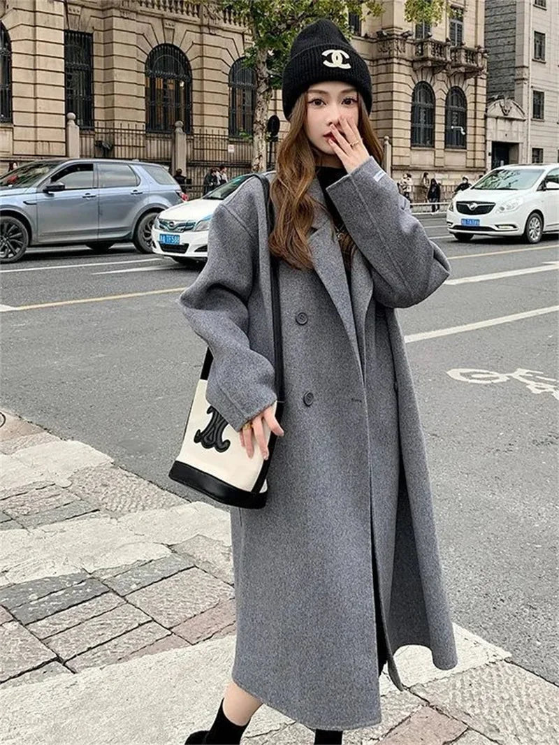 Elegant & Comfortable Wool Trench Coat