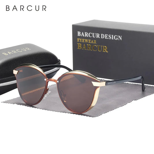 BARCUR style polarized sunglasses for women