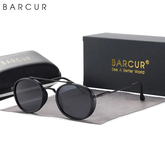 BARCUR polarized square sunglasses for women